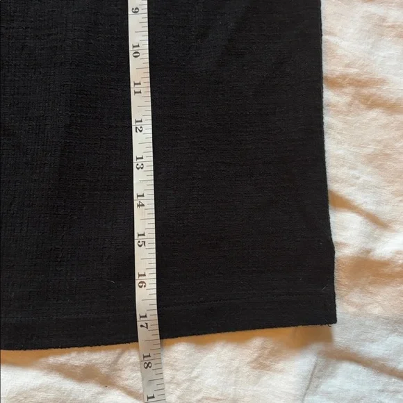 Madewell Apron Tank in True Black - Picture 5 of 5